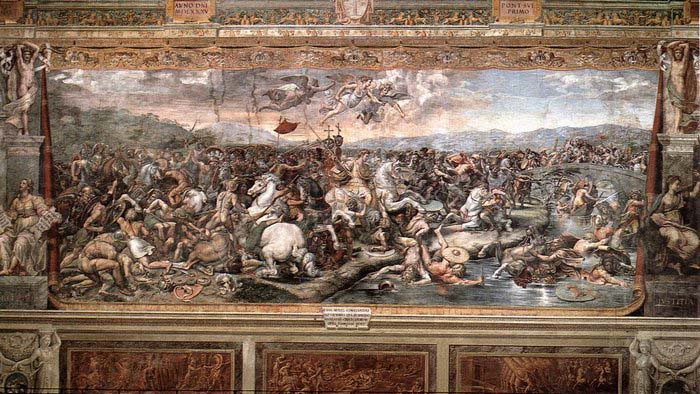 The Battle at Pons Milvius